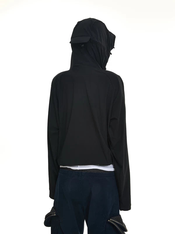 Quick-Dry Hooded Water-Repellent Jacket 3