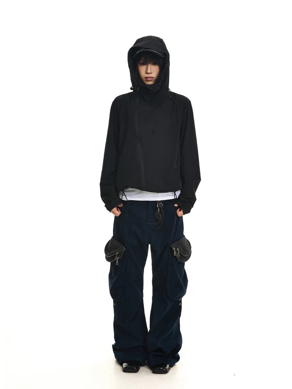 Quick-Dry Hooded Water-Repellent Jacket 4