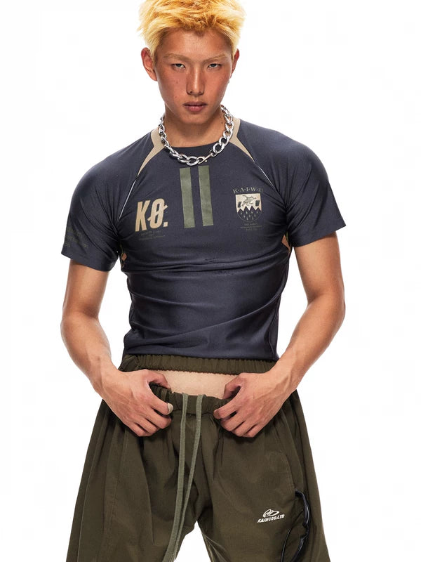 Quick-Dry Moisture-Wicking Sports Jersey T-Shirt 2