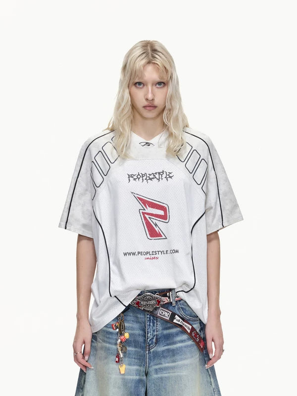 ,6234798947670,6234798947672,6234798947674, Racing-Inspired Quick-Dry Hooded Jersey Top