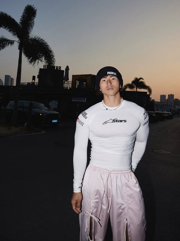 Racing Style Fitted Long-Sleeve Base Layer 1