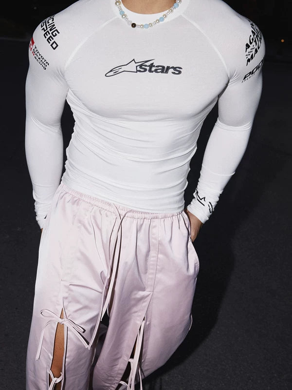Racing Style Fitted Long-Sleeve Base Layer 3