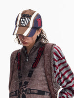 Racing-Themed Twill Baseball Cap with Patch 4