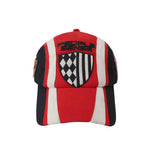 6168194771915, Racing-Themed Twill Baseball Cap with Patch