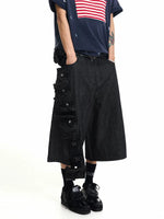 ,6244611663956,6244611663957,6244611663958, Raw Denim Cargo Shorts