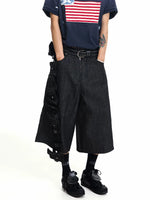 Raw Denim Cargo Shorts 5