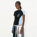 5721732452486,5721732452487,5721732452488, Raw Edge Colorblock Graphic Sports T-Shirt