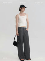 Reconstructed Pleated Loose Fit Pants 1