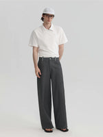 Reconstructed Pleated Loose Fit Pants 3