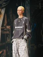 Reflective Graphic Sports Pullover Hoodie 3