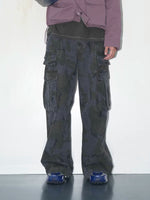 Relaxed Camouflage Cargo Pants 1