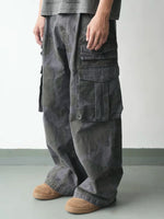 Relaxed Camouflage Cargo Pants 2