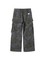 Relaxed Camouflage Cargo Pants 4