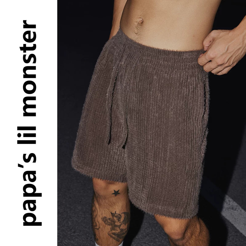 6083994599993,6083994599995,6083994599997, Relaxed Corduroy Short-Sleeve Shirt and Shorts