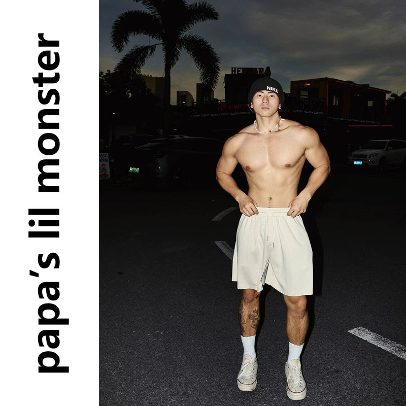 6280262647567,6280262647569,6280262647571, Relaxed Fit Casual Sporty Shorts