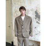 Relaxed Fit Casual Suit Jacket and Pants 5