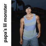 6067350444507,6067350444508,6067350444509, Relaxed Fit Striped Knit Vest