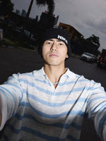 Relaxed Fit Striped Long-Sleeve Polo Shirt 5