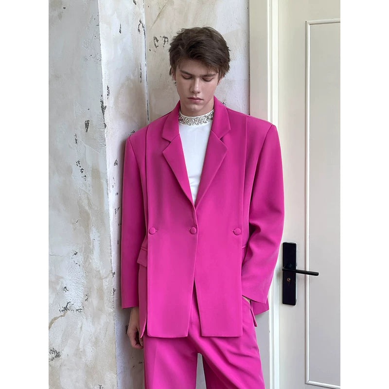Relaxed Fit Two-Piece Suit with Pants 2