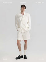 Relaxed Linen Jacket and Shorts Set 1