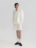 ,6208086902903,6208086902904,6208086902905, Relaxed Linen Jacket and Shorts Set