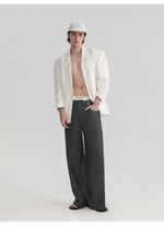 6057723672406,6057723672410,6057723672414, Relaxed Linen Jacket and Shorts Set