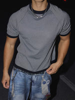 Relaxed Striped Short-Sleeve T-Shirt 3
