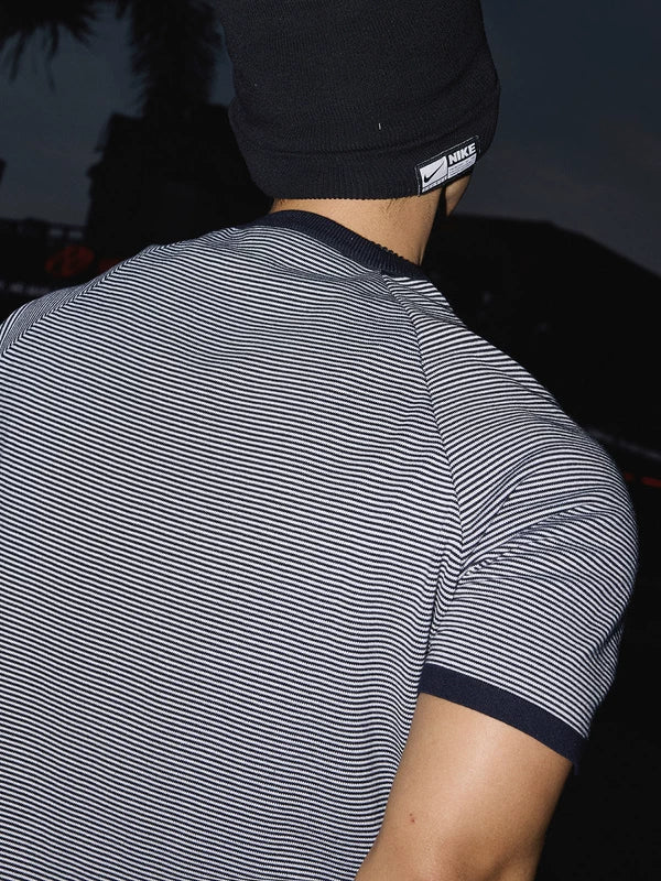 Relaxed Striped Short-Sleeve T-Shirt 4