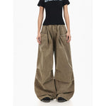 5963675025797,5963675025798,5963675025799,5963675025800, Relaxed Wide-Leg Drawstring Cargo Pants