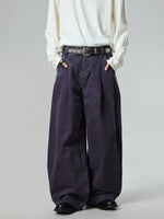 Relaxed Wide Leg Pleated Commuter Pants 5