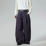 6155385651081,6155385651082,6155385651083,6155385651084, Relaxed Wide Leg Pleated Commuter Pants