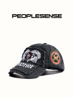 Retro 3D Embroidered Distressed Baseball Cap 2