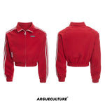 5925607875671,5923549650436,5923549650440,5923549650444, Retro 4-Stripe Jacket and Pants Set
