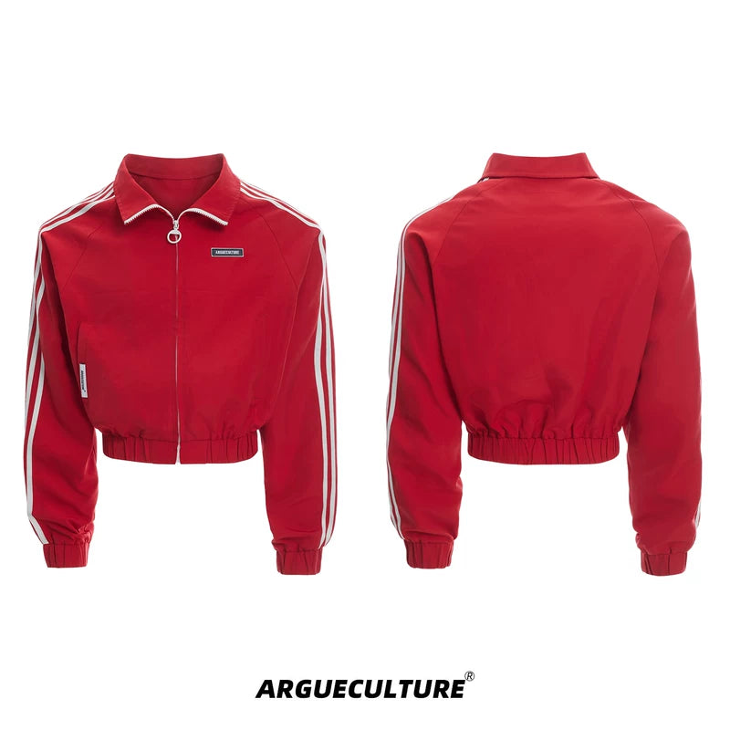 5925607875671,5923549650436,5923549650440,5923549650444, Retro 4-Stripe Jacket and Pants Set