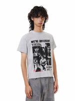 Retro Band Graphic Short Sleeve T-Shirt 1