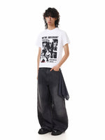 Retro Band Graphic Short Sleeve T-Shirt 5