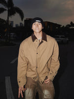 Retro Barn Style Workwear Jacket 1