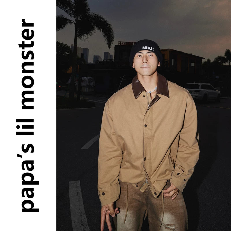 6119213102012,6119213102013,6119213102014,6119213102015, Retro Barn Style Workwear Jacket