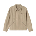 6198000675098,6198000675099,6198000675100,6198000675101, Retro Crochet Textured Collar Knit Jacket