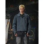 6197727043345,6197727043347,6197727043349, Retro Cross Patchwork Zip Work Jacket