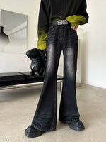 Retro Flared Denim Pants 3