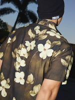 Retro Floral Print Short-Sleeve Shirt 4