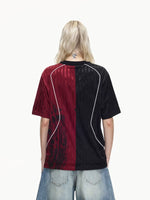 Retro Football Racing Crew Neck Jersey 3