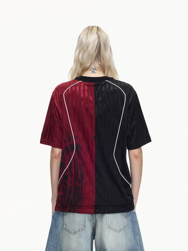 Retro Football Racing Crew Neck Jersey 3