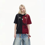 5936546281879,5936546281880,5936546281881, Retro Football Racing Crew Neck Jersey
