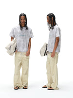 Retro Graphic Cotton Crew Neck T-Shirt 2