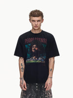 Retro Graphic Football Theme T-Shirt 1