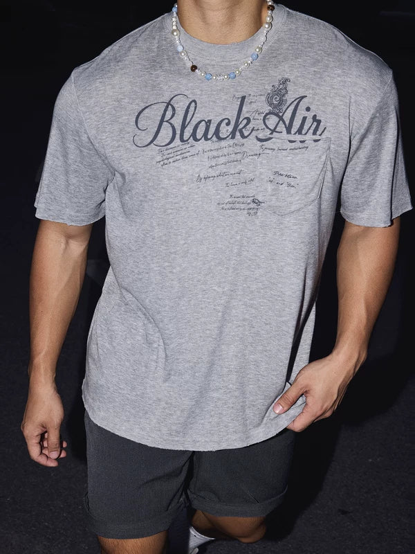 Retro Graphic Print Loose T-Shirt 3