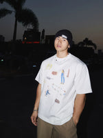 Retro Graphic Print Short-Sleeve T-Shirt 1