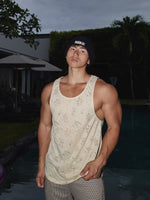 Retro Hollow-Out Sleeveless Tank Top 3